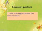 【语文版】中职英语拓展模块：Unit 2《Making Choices in Life》ppt课件（2）