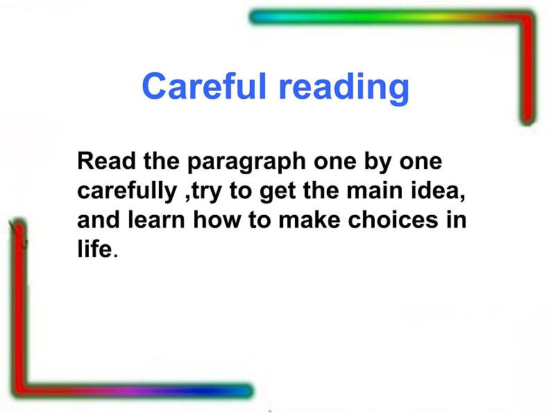 【语文版】中职英语拓展模块：Unit 2《Making Choices in Life》ppt课件（3）第8页