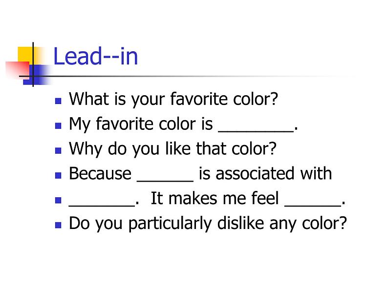 【语文版】中职英语拓展模块：Unit 4《Colors and Mood》ppt课件（2）06