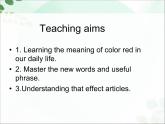 【语文版】中职英语拓展模块：Unit 4《Colors and Mood》ppt课件（4）