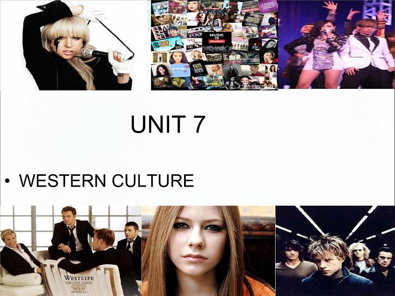 【语文版】中职英语拓展模块：Unit 7《Western Culture》ppt课件（1）01