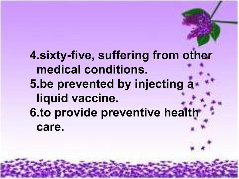 【语文版】中职英语拓展模块：Unit 9《Health and Diseases》ppt课件（1）05