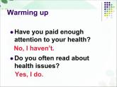 【语文版】中职英语拓展模块：Unit 9《Health and Diseases》ppt课件（2）