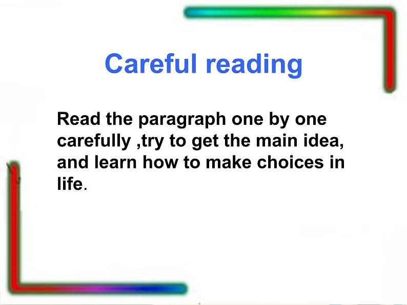 【语文版】中职英语拓展模块：Unit 2《Making Choices in Life》ppt课件（3）第8页