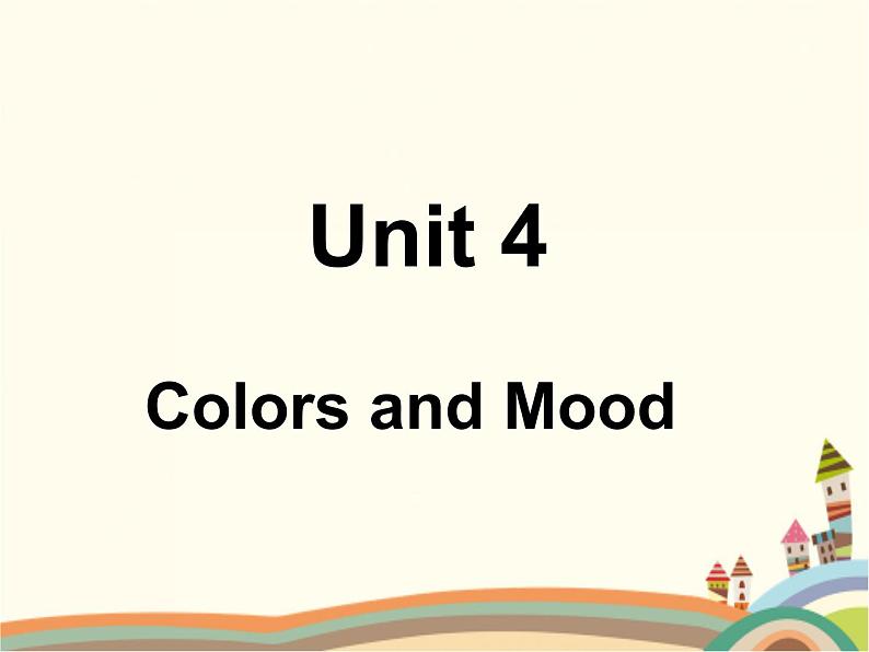 【语文版】中职英语拓展模块：Unit 4《Colors and Mood》ppt课件（1）01