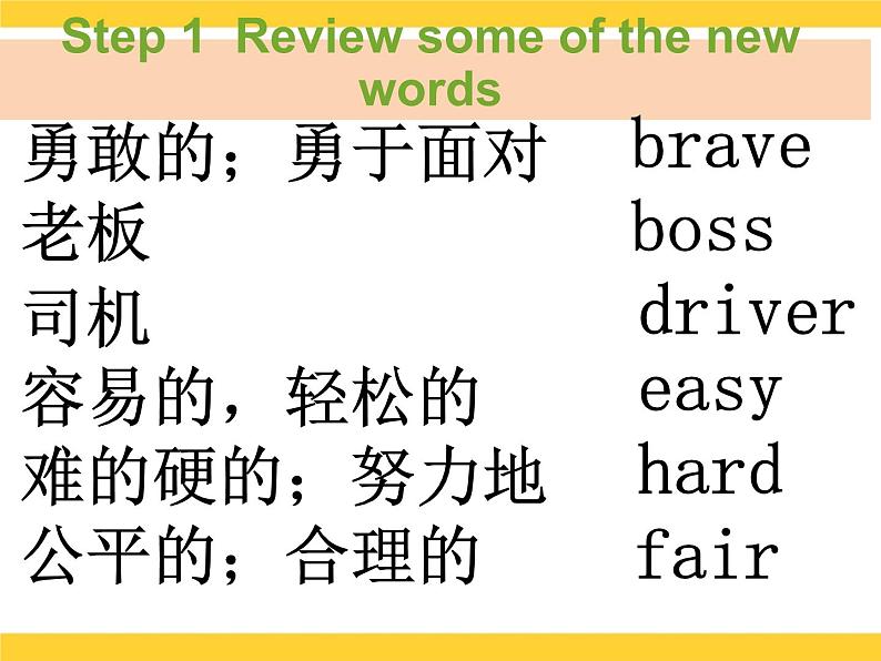 【语文版】中职英语基础模块上册：Unit 8《Brave It Out》课件02