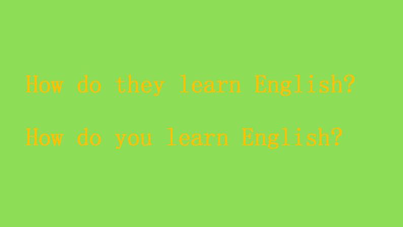 【语文版】中职英语基础模块下册：Unit 3《English Study》ppt课件第8页