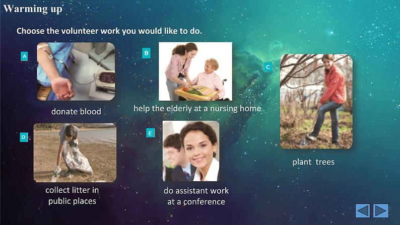 外研版（2021）中职英语基础模块2 Unit 4 We 're Ready to Help 课件第6页