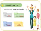 外研版(2021)中職高一英語基礎(chǔ)模塊2 Unit 1 Listening and Speaking 課件