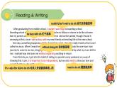 外研版(2021)中職高一英語基礎(chǔ)模塊2 Unit 1 Reading and Writing 課件