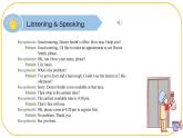 外研版(2021)中職高一英語基礎(chǔ)模塊2 Unit 3 Listening and Speaking 課件