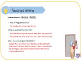 外研版(2021)中職高一英語基礎(chǔ)模塊2 Unit 3 Reading and Writing 課件