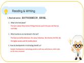 外研版(2021)中职高一英语基础模块2 Unit 7 Reading and Writing 课件