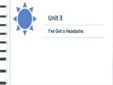 Unit3 I 've Got a  Headache  .warming up中職英語基礎(chǔ)模塊2（外研版2021）課件PPT