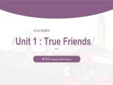 【中职专用】高中英语 语文版2021·基础模块3  Unit1TrueFriendsPeriod1LanguageSkillsPractice课件