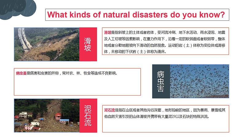 【中职专用】高中英语  高教版2021·基础模块3 Part 1-2 Unit 7 Natural Disasters 课件07