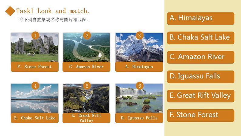 【中职专用】高中英语  高教版2021·基础模块3 Part1-2 Unit 5 Natural Wonders in the World课件第8页