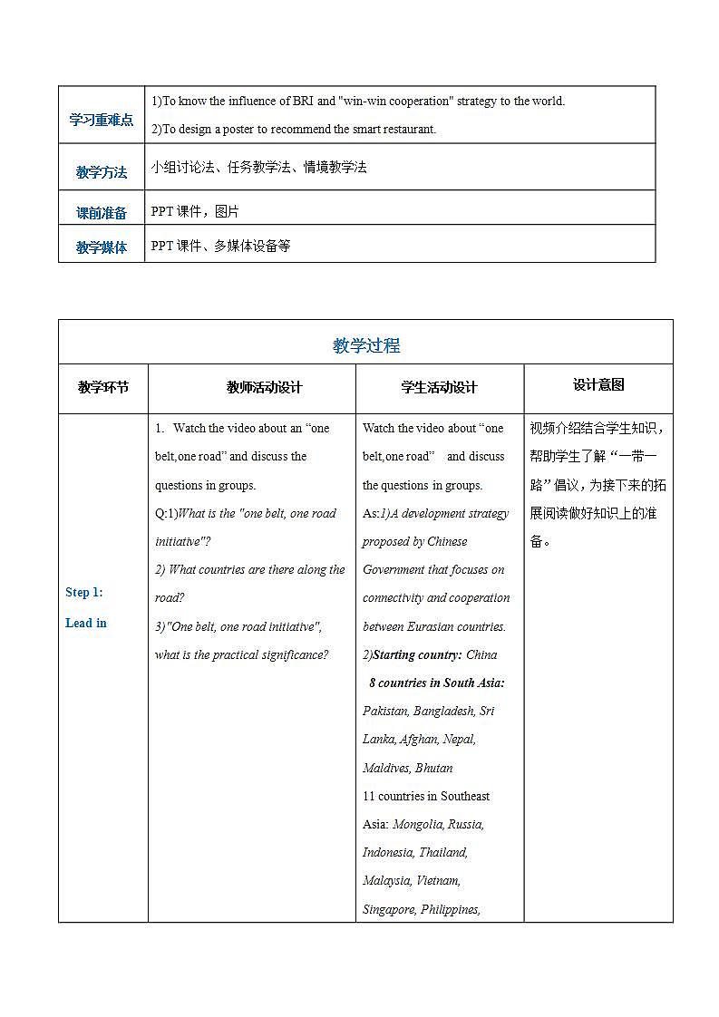 【中职专用】高中英语  高教版2021·基础模块3 Part6 Unit 3 Artificial Intelligence教案02