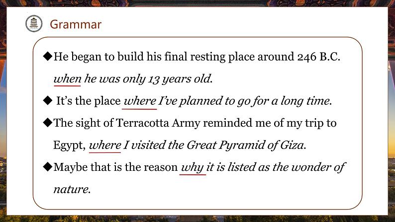 【中职专用】高中英语 高教版2021·基础模块3  Part 5 Unit 6 Living History of Culture 课件07