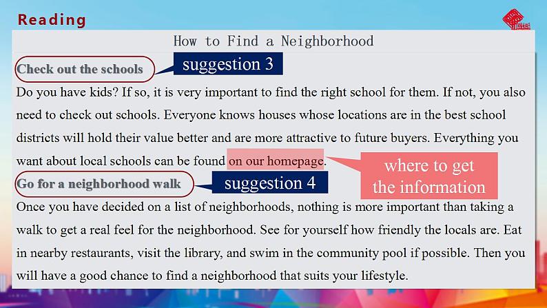 【中职专用】高中英语 高教版2021·基础模块3  Part3-4  Unit2 Community Life课件第8页