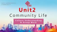 高教版（2021）基础模块3Unit 2 Community Life公开课ppt课件