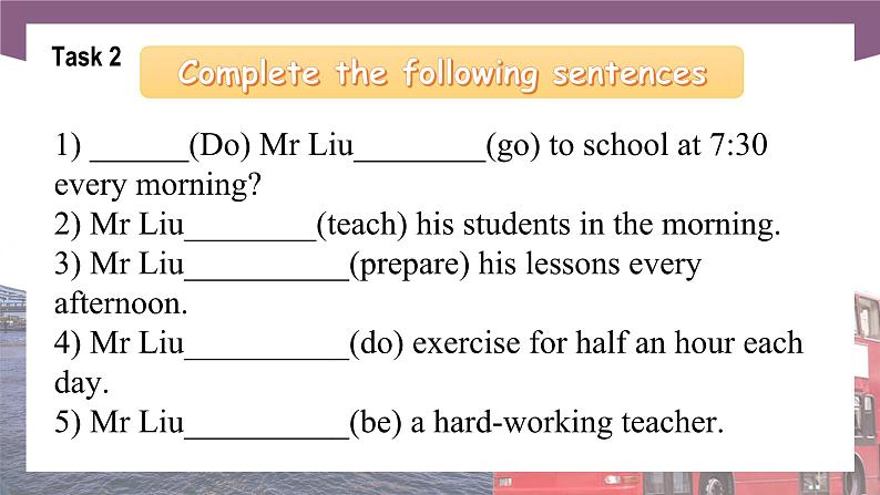 【中职专用】高中英语 语文版 2021 基础模块上册 Unit 3 Starting a New Day Period 2 Language in Use课件05