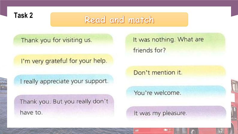 【中职专用】高中英语 语文版 2021 基础模块上册 Unit 10 Learning to Be Grateful Period 1 Language Skills Practice 课件第5页