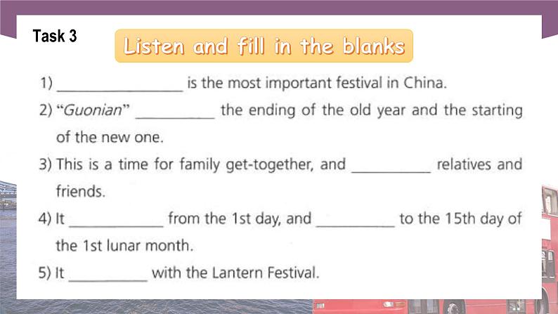 【中职专用】高中英语 （语文版2021·基础模块2） Unit1+The+Spring+Festival+Period+1+Language+Skills+Practice课件06