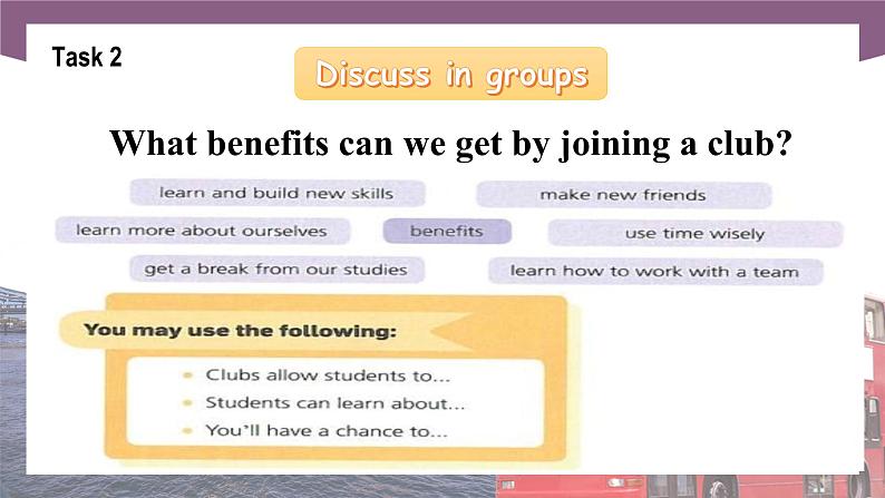 【中职专用】高中英语 （语文版2021·基础模块2） Unit+3+School+Clubs+Period+1+Language+Skills+Practice课件第6页