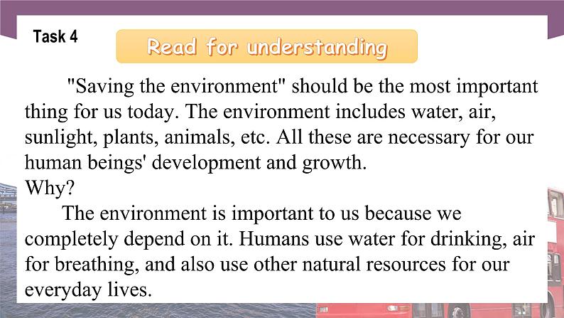 【中职专用】高中英语 （语文版2021·基础模块2） Unit 4 Environmental Protection Period 1 Language Skills Practice课件08