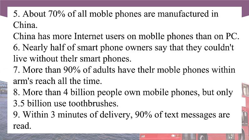 【中职专用】高中英语 （语文版2021·基础模块2） Unit+6+Mobile+Phones+and+Our+Life+Period+3+Culture+Corner课件第5页