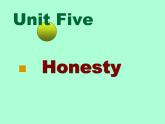 【语文版】中职英语基础模块下册：Unit 5《Honesty》ppt课件（2）