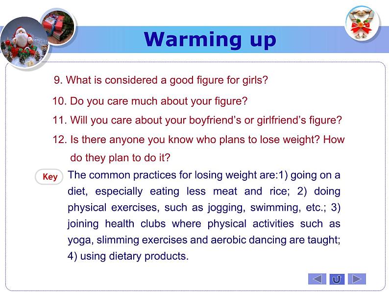 【语文版】中职英语基础模块下册：Unit 7《Health》ppt课件（2）08