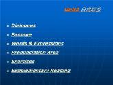 【高教版】中职英语（拓展模块）：Uint 2《Communication》ppt课件（1）