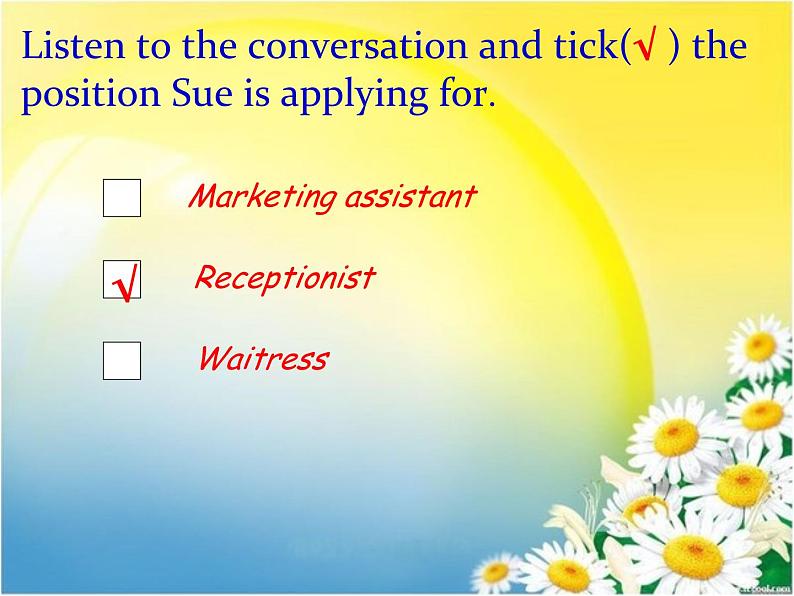 【高教版】中职英语（拓展模块）：Uint 9《Job Hunting》ppt课件（2）08