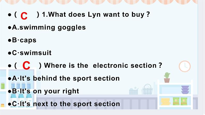 【中职英语】外研版（2021）基础模块2 Unit6  课件第7页