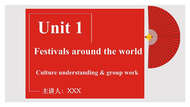 【中职专用】高中英语 高教版2021·基础模块3  Part6 Unit1 Festival Around the World课件01