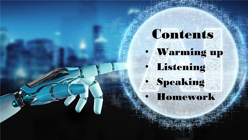 【中职专用】高中英语 高教版2021·基础模块3  Part 1-2 Unit 3 Artificial Intelligence 课件第2页