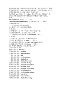 【备战2024中职高考】中职英语 二轮复习 语法 专题九被动语态-讲解