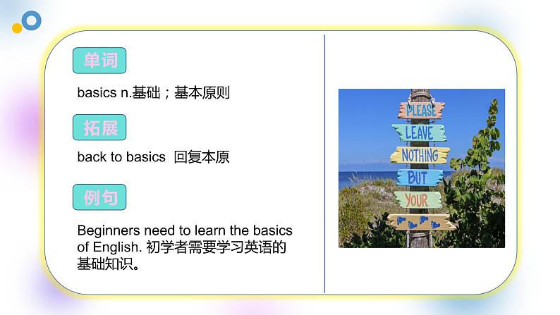 【趣味课堂】中职英语 高教版 2021 拓展模块 同步课件 Unit 1 Part 1 Listening and Speaking-课件+教案08