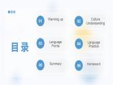 【趣味课堂】中职英语 高教版 2021 拓展模块 同步课件 Unit 1 Part 4-5 Culture Understanding and Language Practice-课件+教案
