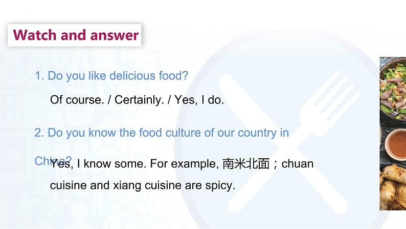 【趣味课堂】中职英语 高教版 2021 拓展模块 同步课件 Unit 4 Part 5-6 Culture Understanding and Language Practice-课件+教案05