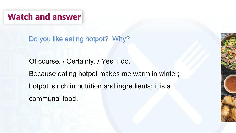 【趣味课堂】中职英语 高教版 2021 拓展模块 同步课件 Unit 4 Part 5-6 Culture Understanding and Language Practice-课件+教案07