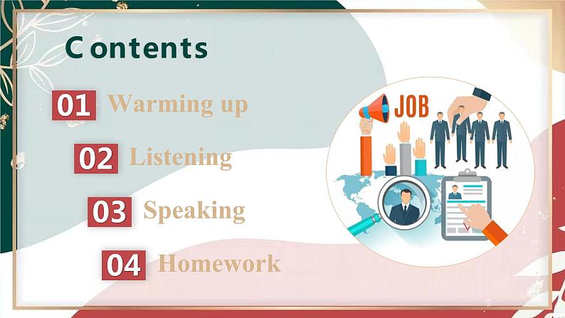 【趣味课堂】中职英语 高教版 2021 拓展模块 同步课件 Unit 7 Part 1-2 Listening and Speaking-课件+教案03