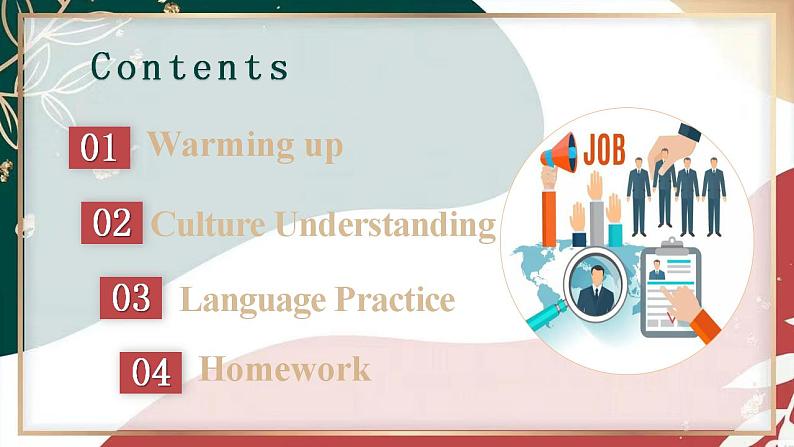 【趣味课堂】中职英语 高教版 2021 拓展模块 同步课件 Unit 7 Part 5-6 Culture Understanding and Language Practice-课件+教案03