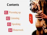 【趣味課堂】中職英語 高教版 2021 拓展模塊 同步課件 Unit 6 Part 1-2  Listening and Speaking-課件
