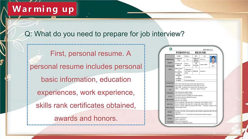 【趣味课堂】中职英语 高教版 2021 拓展模块 同步课件 Unit 7 Part 5-6 Culture Understanding and Language Practice-课件05