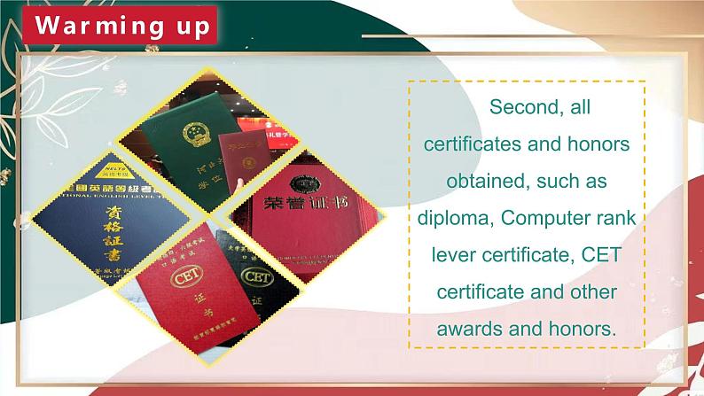 【趣味课堂】中职英语 高教版 2021 拓展模块 同步课件 Unit 7 Part 5-6 Culture Understanding and Language Practice-课件06