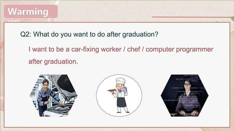 【趣味课堂】中职英语 高教版 2021 拓展模块 同步课件 Unit 8 Part 1-2 Listening and Speaking-课件07
