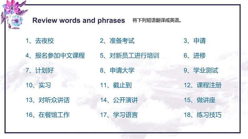 【期中复习】（高教版2021·拓展模块）高三英语  03 期中复习（Review Units 1-4）Part 5-6 Language Practice【课件】第5页